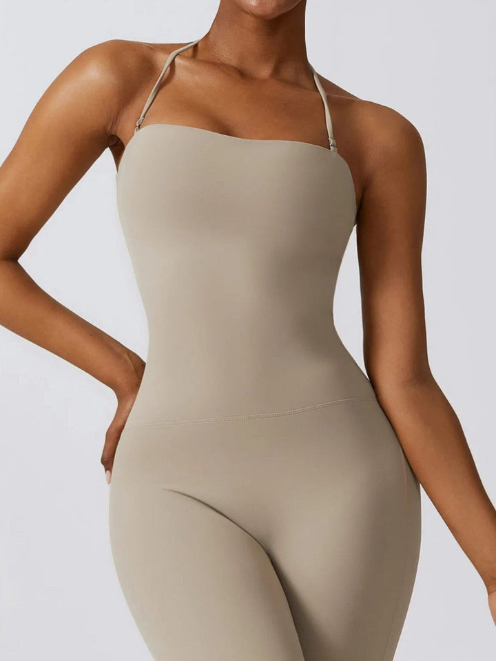 Elysian Chic Sleeveless Jumpsuit