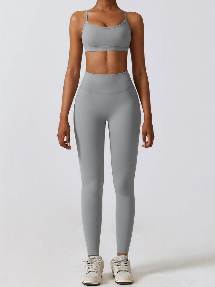 Ultimate Prestige Workout Set - Stylish Leggings & Matching Top