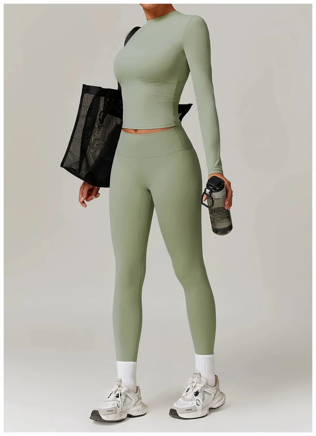 Enchanting Workout Ensemble - Leggings & Matching Top