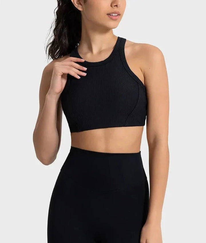 Elevate Fit High-Neck Sports Bra
