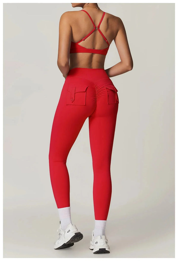 Sporty Chic Pocket Leggings