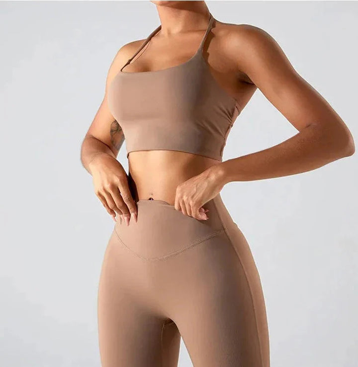Savvy Double Cross Back Sports Bra