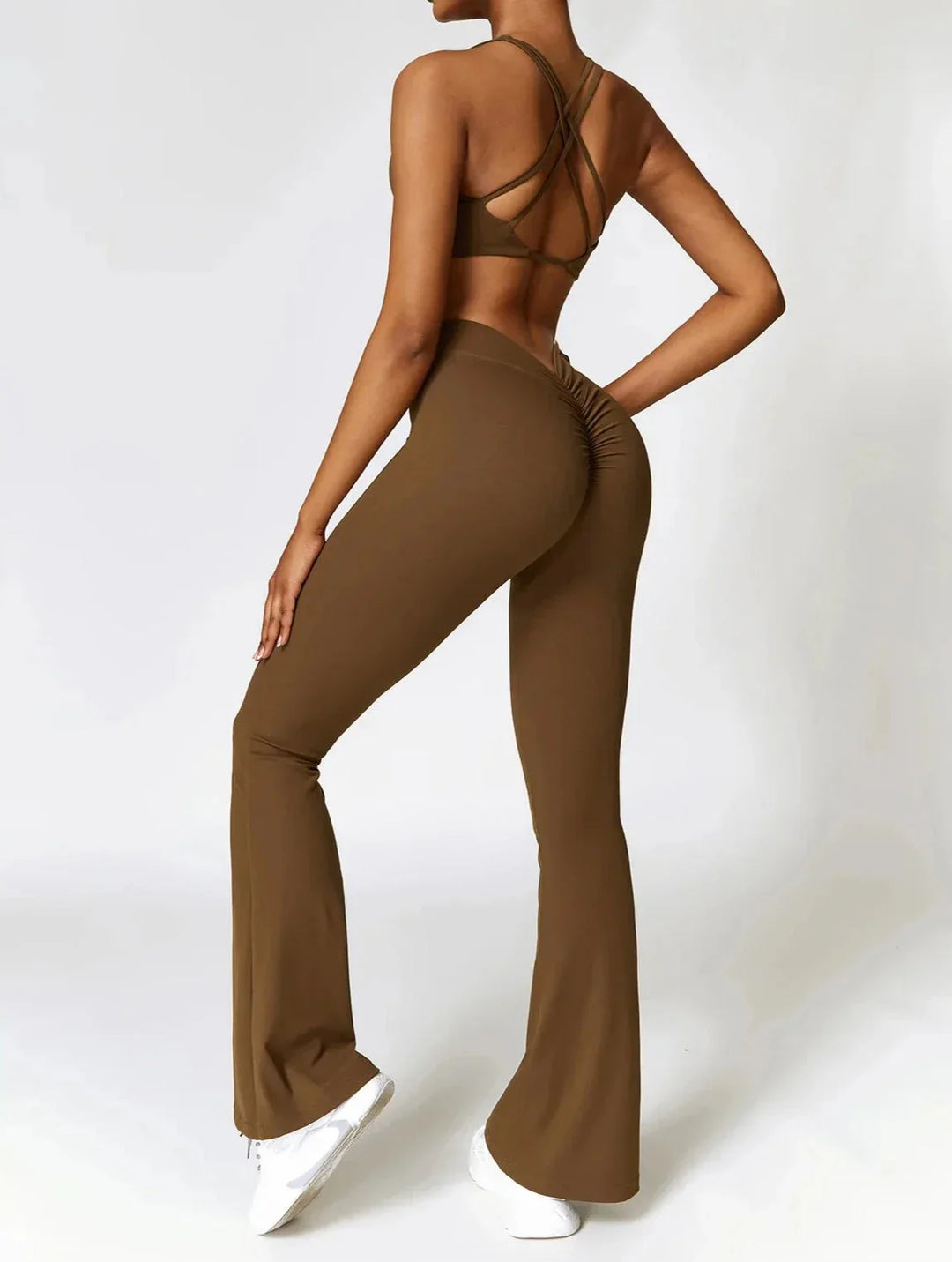 Elevate Your Workout with Our Stylish Redemption Gym Set: Leggings and Top!
