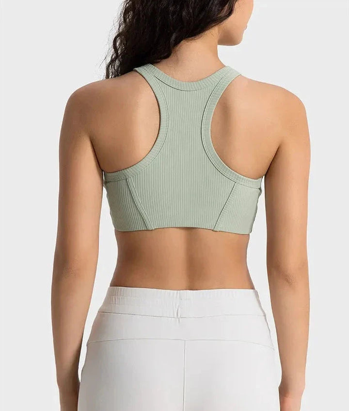 Elevate Fit High-Neck Sports Bra