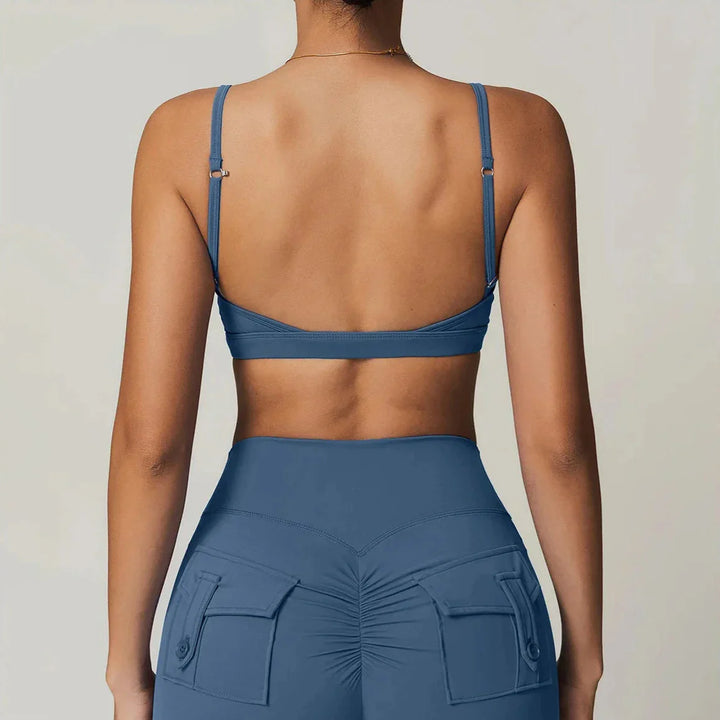 League Two-way Style Sports Bra