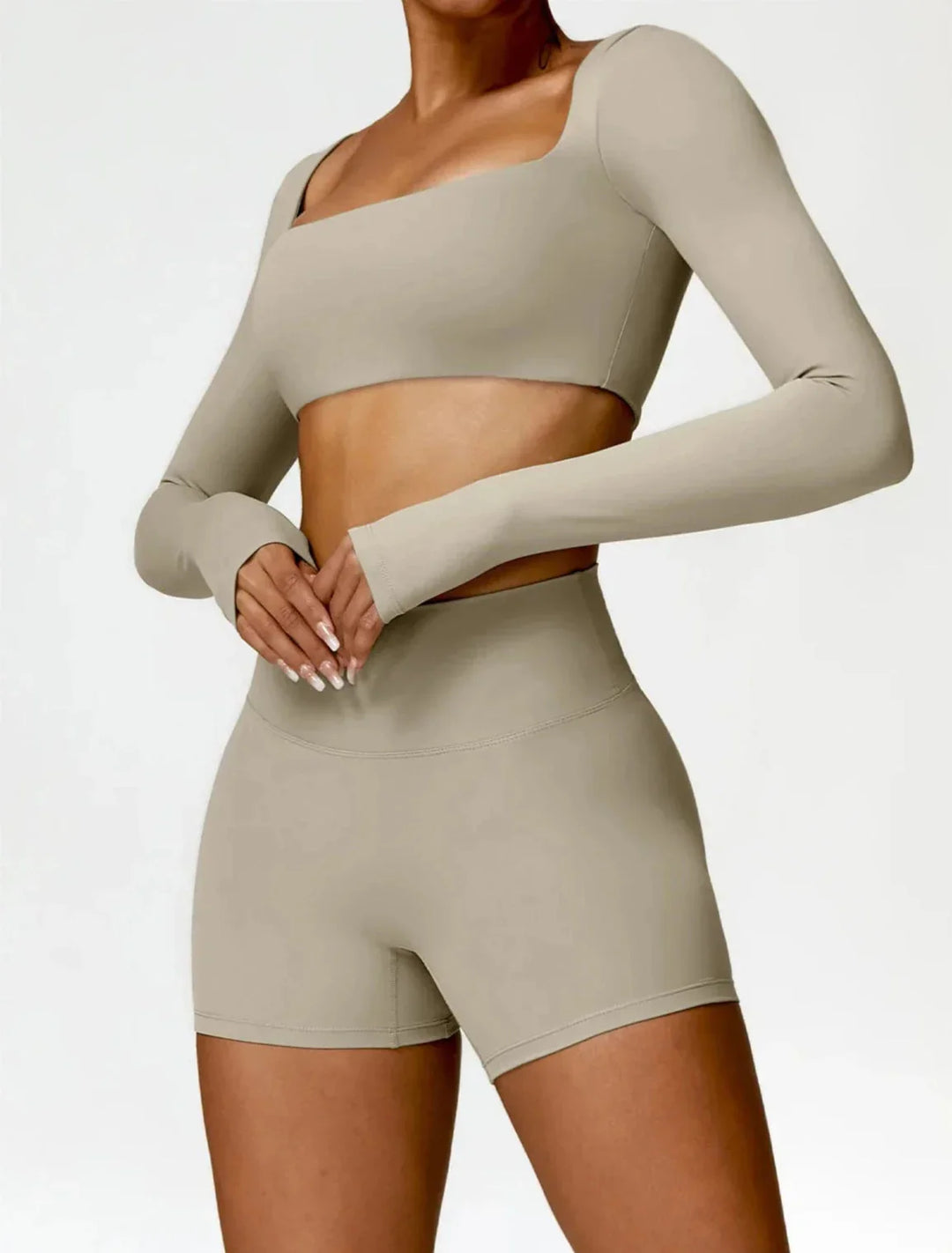 Elevate Your Activewear: Charm Flex Performance Top & Shorts Set