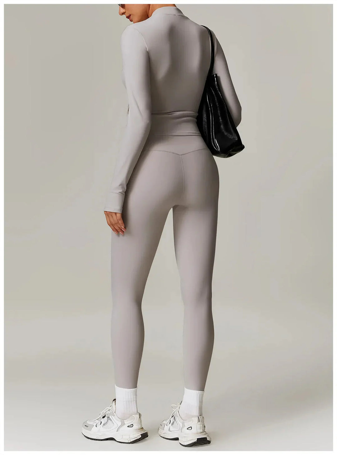 Enchanting Workout Tracksuit Set - Stylish Leggings & Top