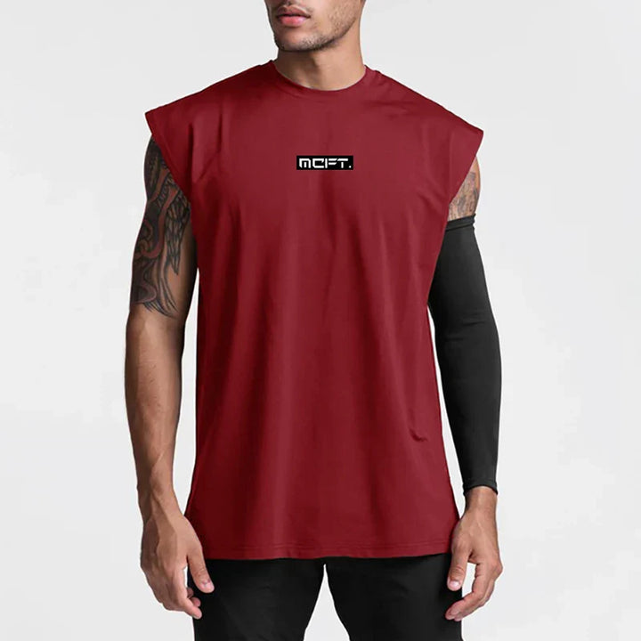 Red Iron Core Tank Top