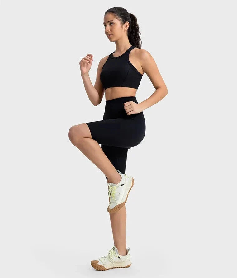 Empower Your Workout High-Neck Sports Bra