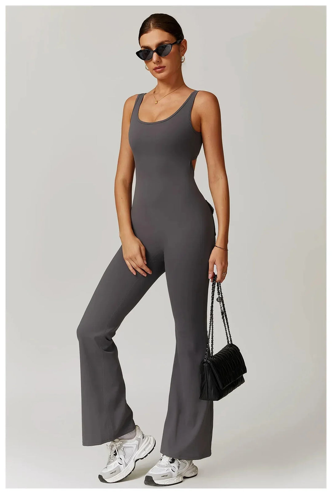 Chic & Stylish Flared Pocket Jumpsuit