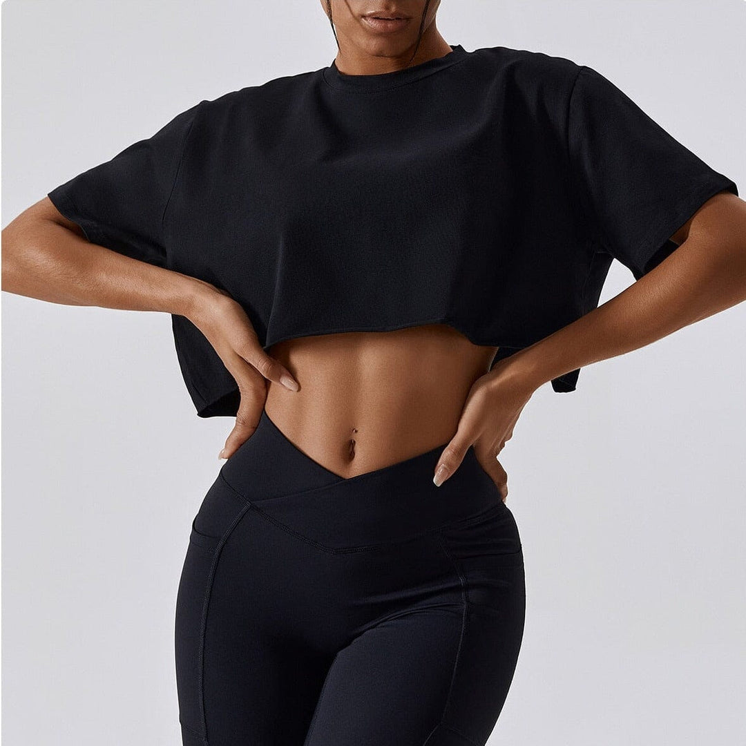 Stylish Short Sleeve Casual Tee