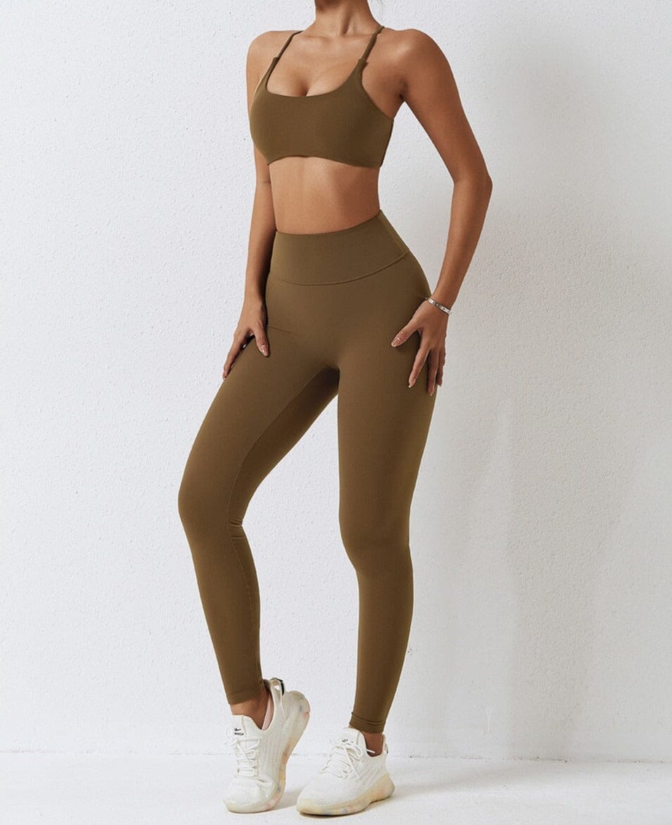 SvelteFlow Cross Back Bra