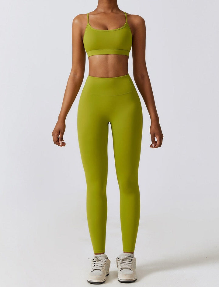 Ultimate Prestige Workout Set - Stylish Leggings & Matching Top
