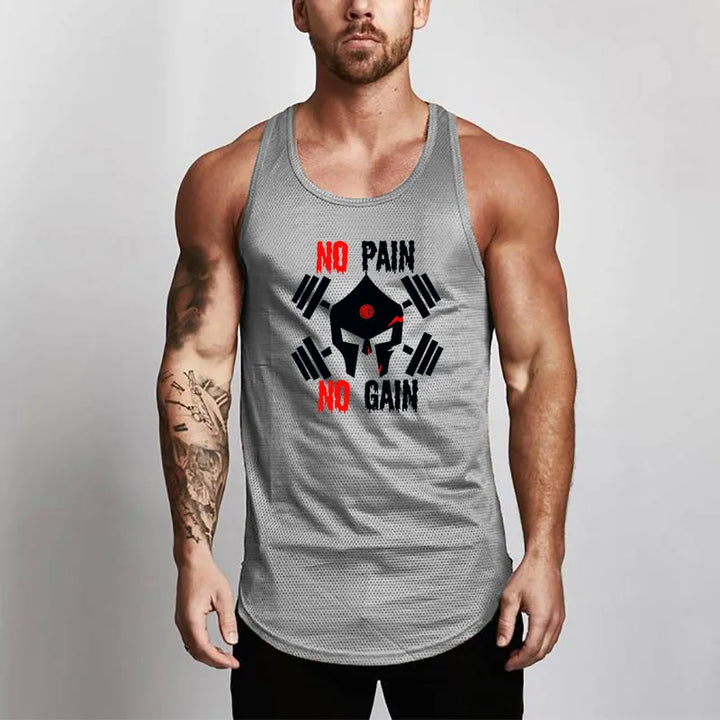 Grey Compression Tank Top