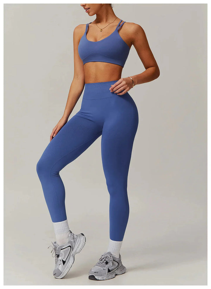 Personalized Engraved Gym Set - Stylish Leggings & Top Combo