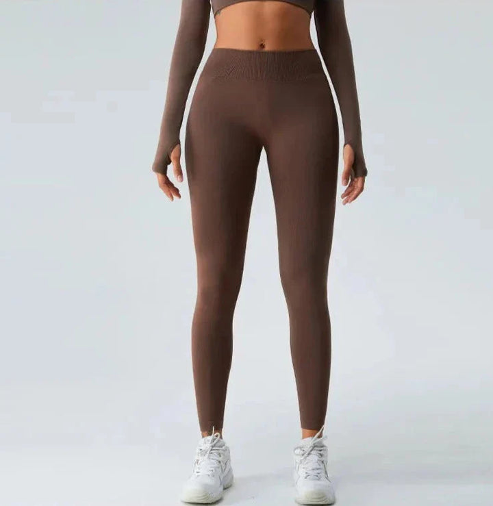 Sculpting V-Waist Seamless Leggings for Ultimate Comfort and Style