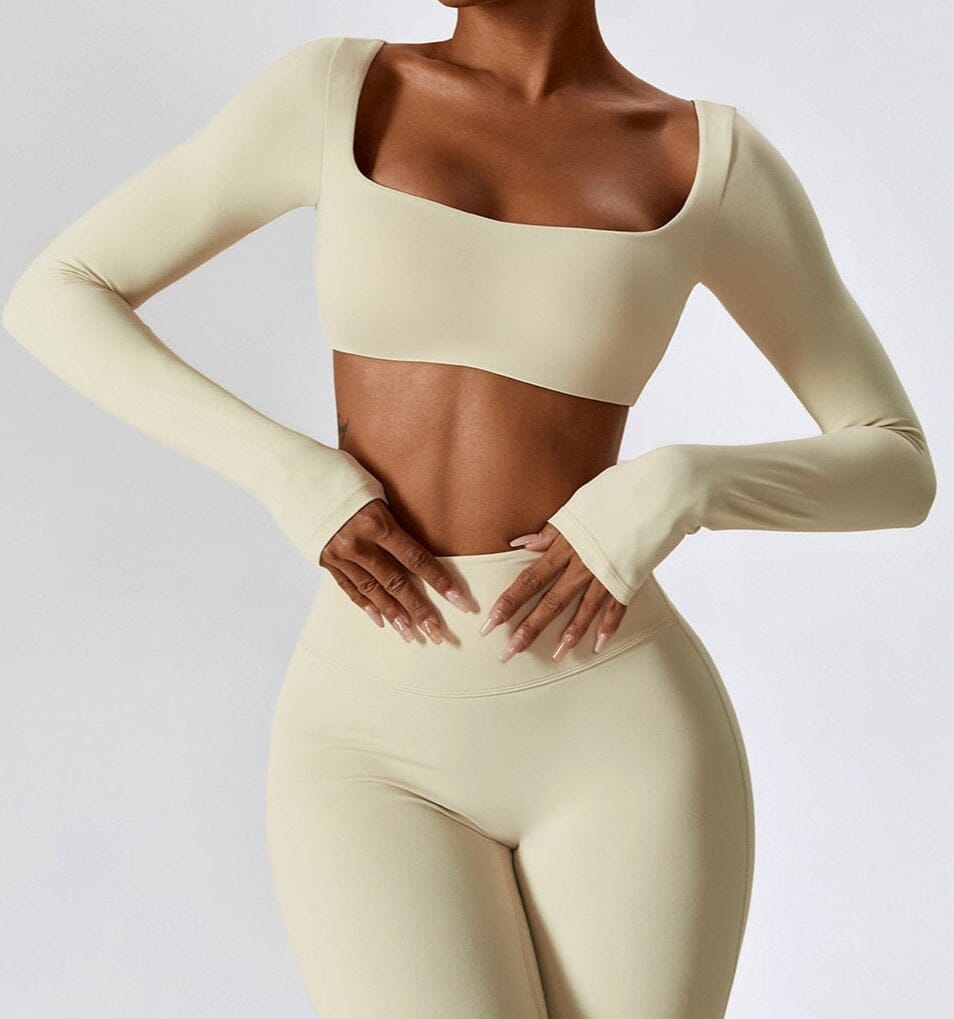 Adventure-Ready Long Sleeve Crop Top