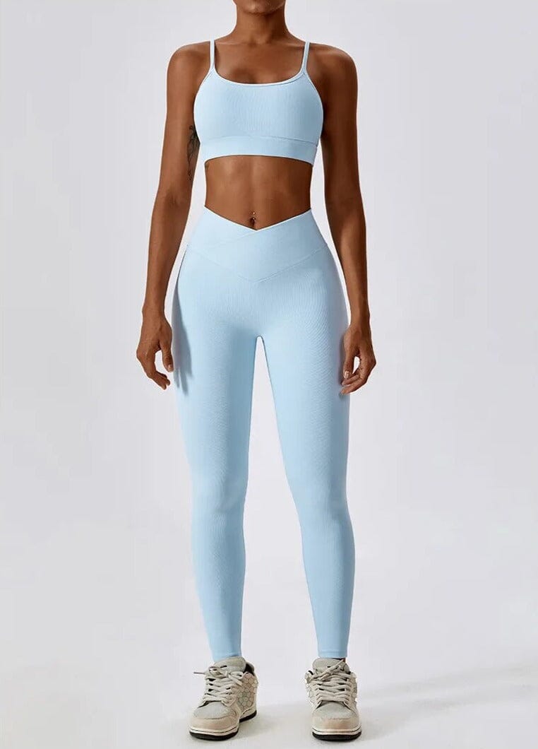 Perfect Match Workout Set - Stylish Leggings & Top Combination