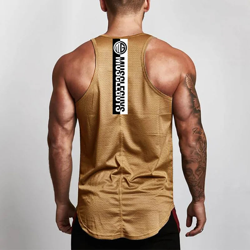 Gold MG Core Tank Top