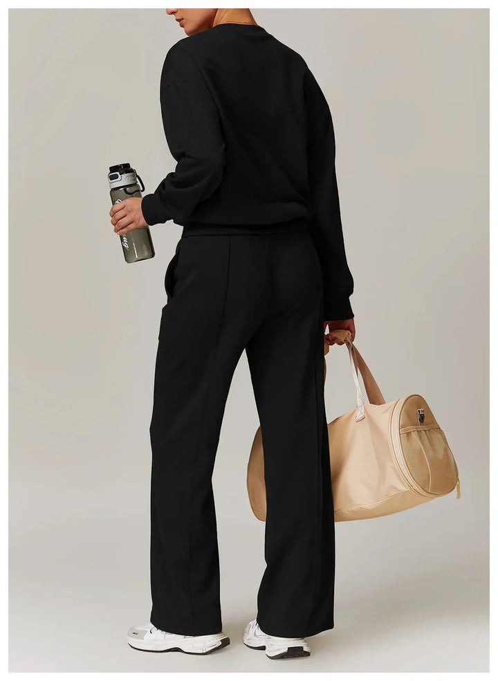 Ultimate Synergy Gym Kit - Stylish Top & Versatile Pants Bundle