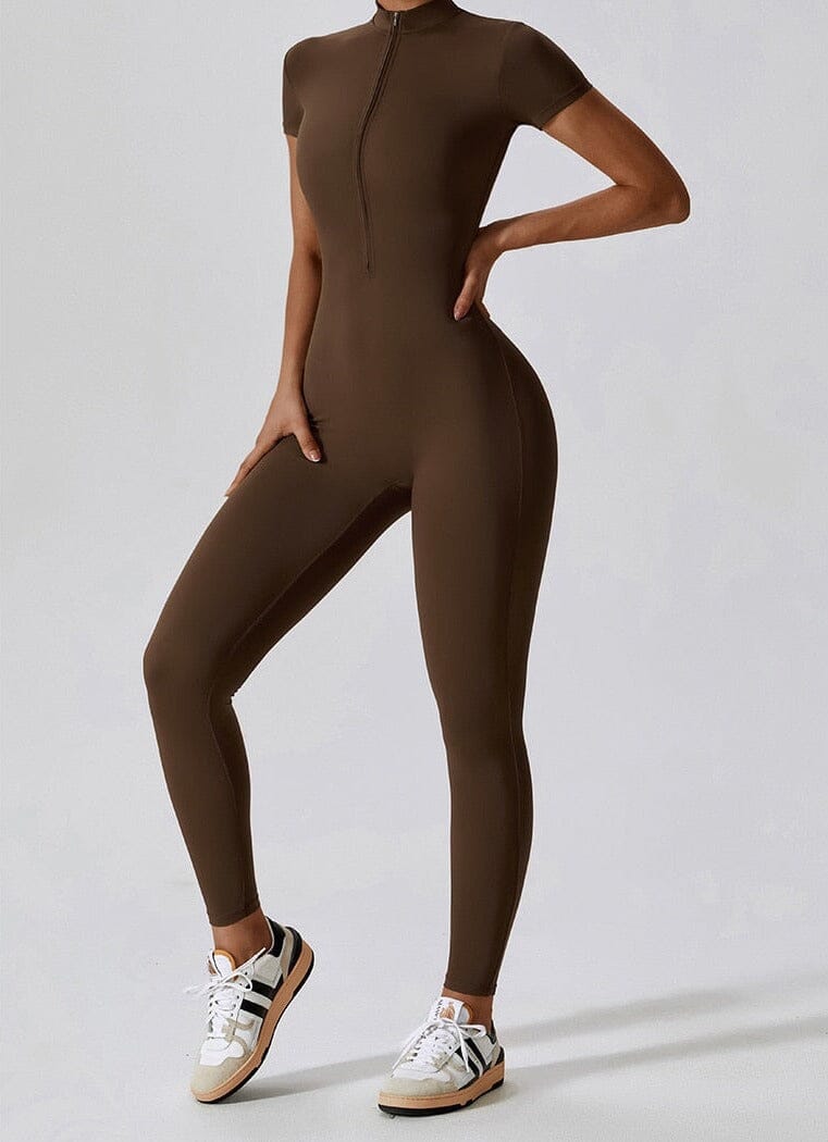 Blissful Breeze Short Sleeve Jumpsuit