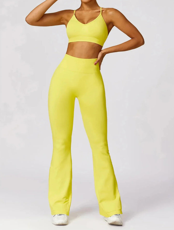 Comfort Chic Flare Set - Leggings & Top Duo