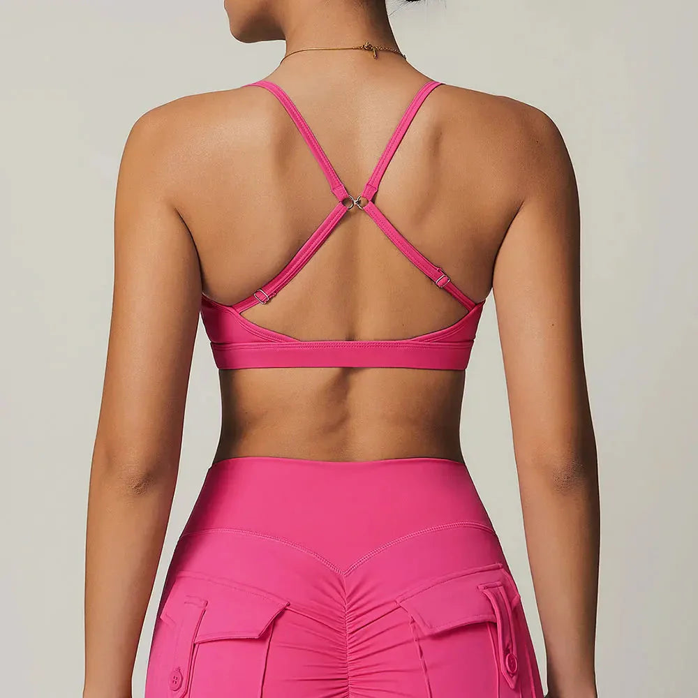 League Two-way Style Sports Bra
