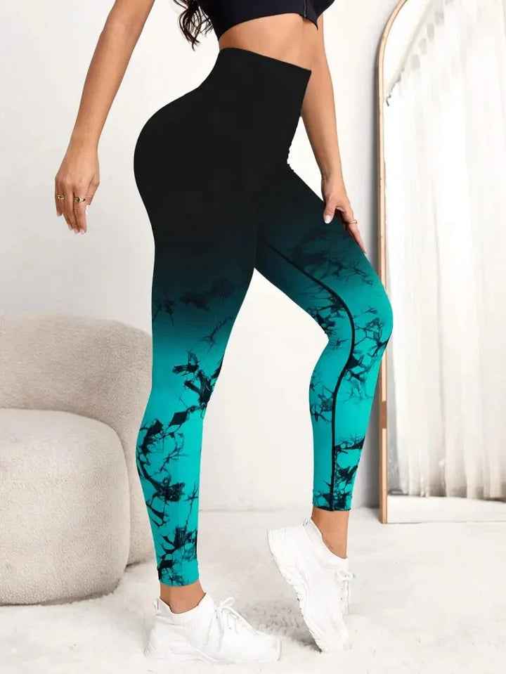 Vibrant Tie Dye Seamless Leggings for Ultimate Comfort and Style