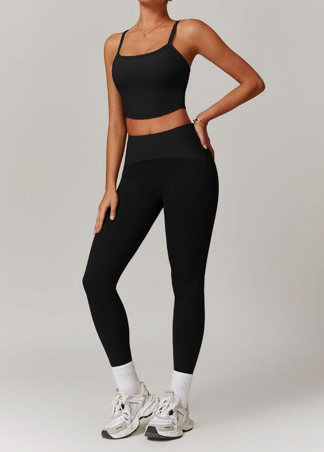 Endless Workout Ensemble - Stylish Leggings & Matching Top