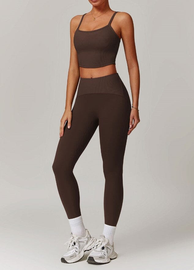 Endless Workout Ensemble - Stylish Leggings & Matching Top