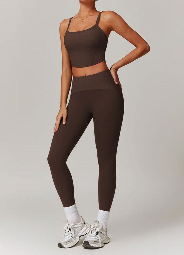 Endless Workout Ensemble - Stylish Leggings & Matching Top