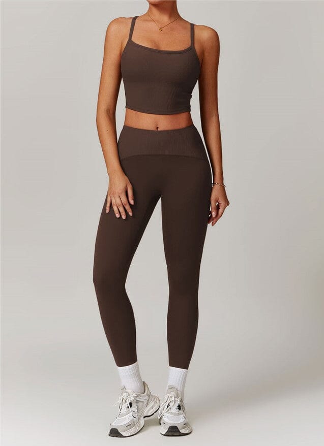 Endless Workout Ensemble - Stylish Leggings & Matching Top