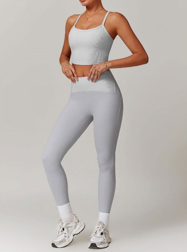 Endless Workout Ensemble - Stylish Leggings & Matching Top