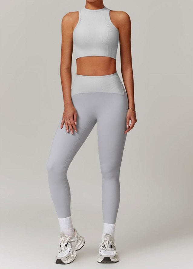 Endless Energy Racerback Fitness Set - Leggings & Top Combo