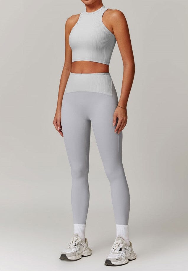 Endless Energy Racerback Fitness Set - Leggings & Top Combo