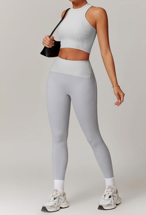 Endless Energy Racerback Fitness Set - Leggings & Top Combo