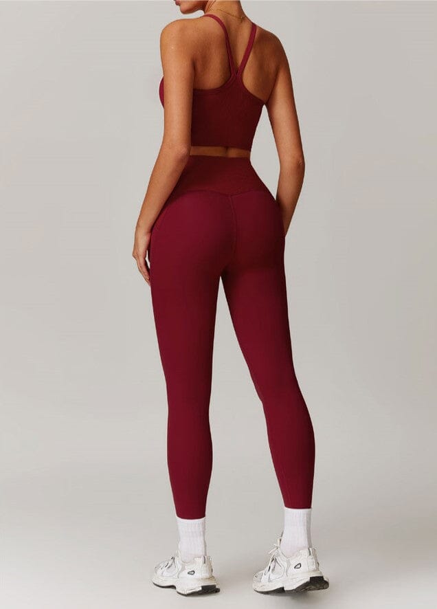 Endless Workout Ensemble - Stylish Leggings & Matching Top