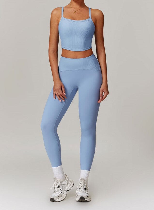 Endless Workout Ensemble - Stylish Leggings & Matching Top