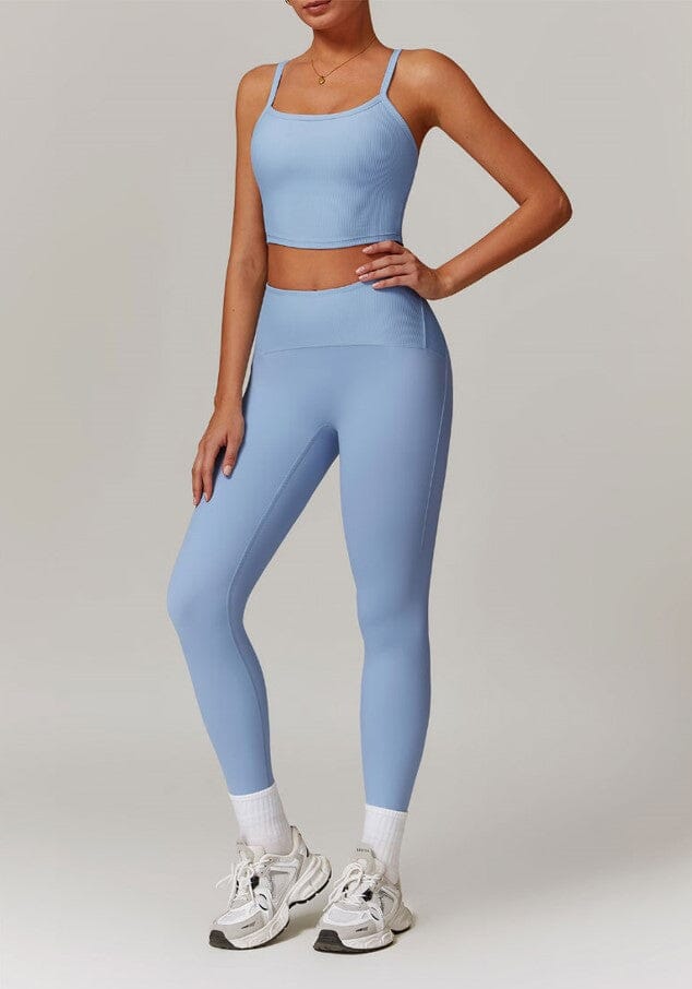 Endless Workout Ensemble - Stylish Leggings & Matching Top