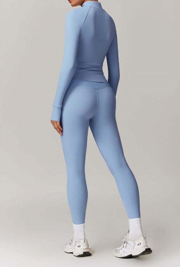 Ultimate Infinite Jacket Gym Set - Stylish Leggings & Performance Top