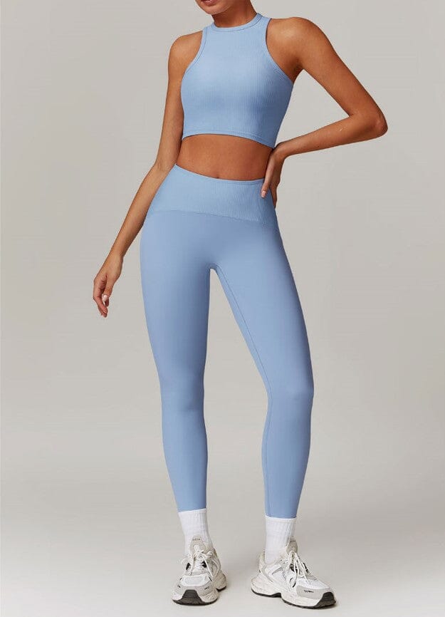 Endless Energy Racerback Fitness Set - Leggings & Top Combo