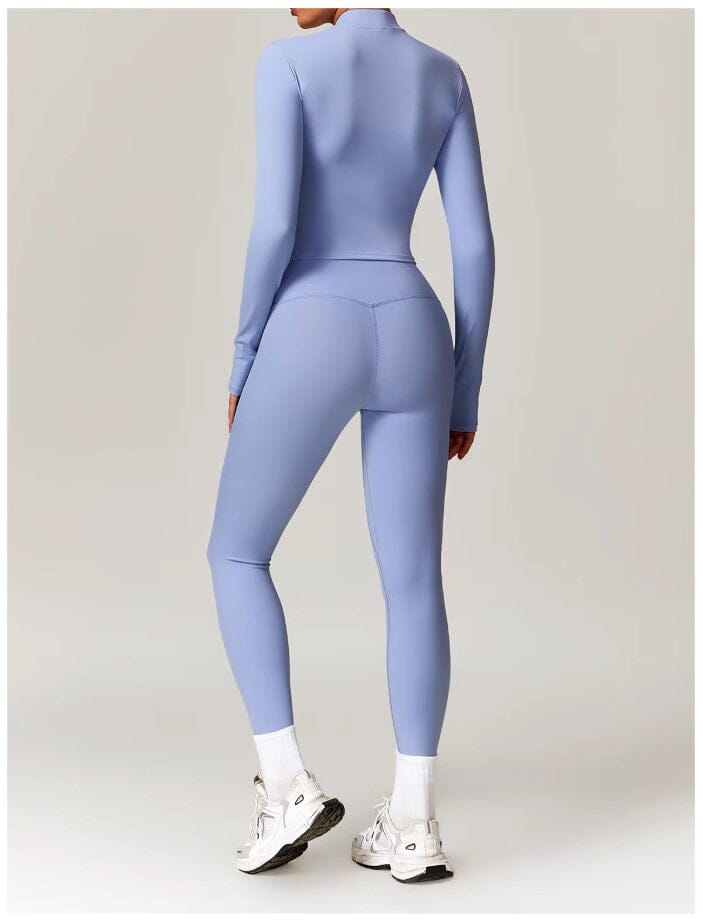 Enchanting Workout Tracksuit Set - Stylish Leggings & Top