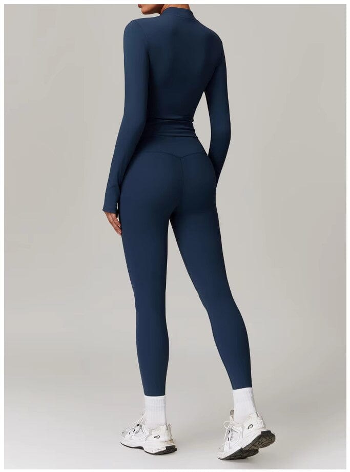 Enchanting Workout Tracksuit Set - Stylish Leggings & Top