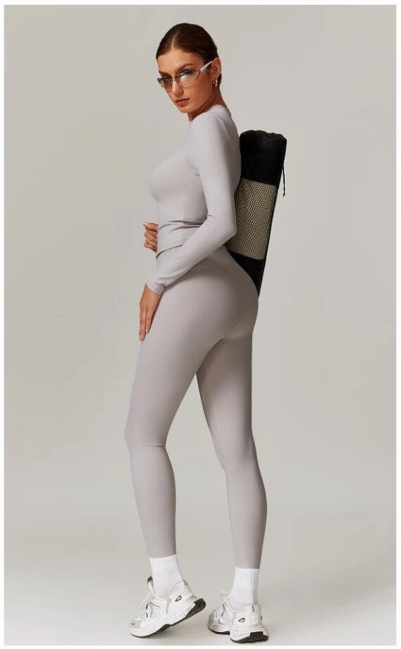 Enchanting Workout Ensemble - Leggings & Matching Top