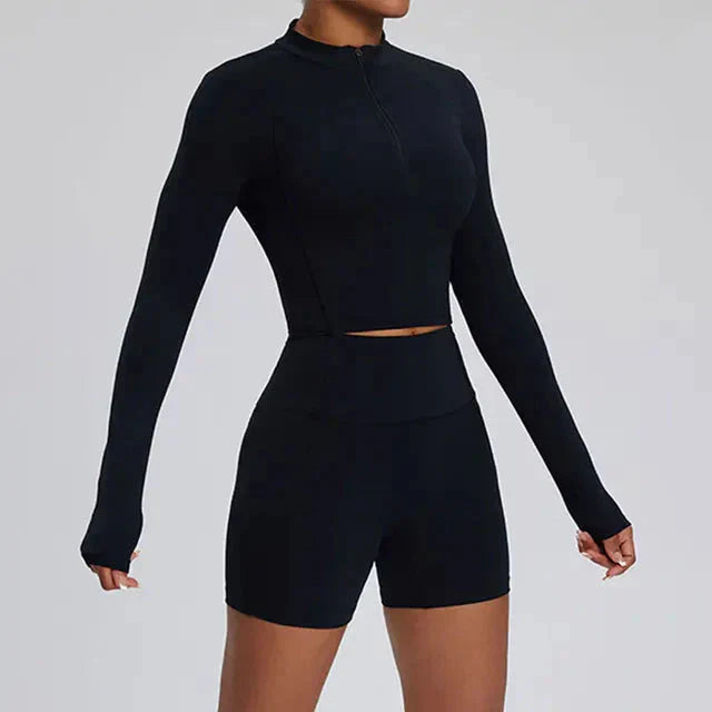 Elevate Your Workout: Dominance Athletic Gym Ensemble - Stylish Shorts & Top Set