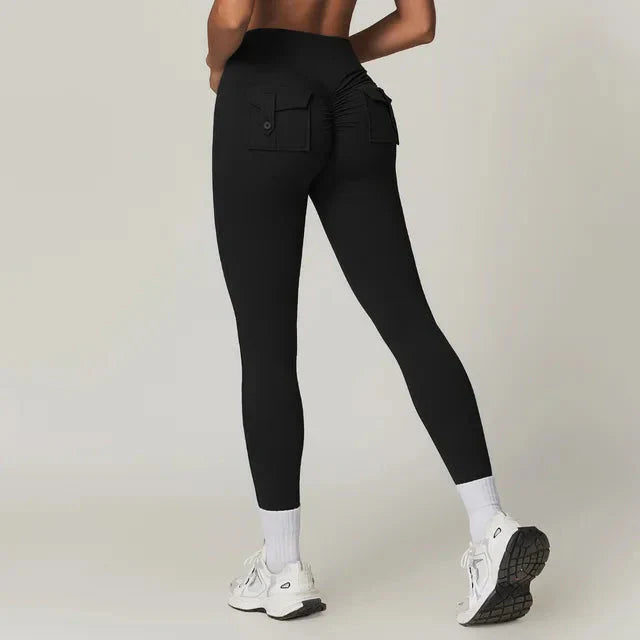 Sporty Chic Pocket Leggings