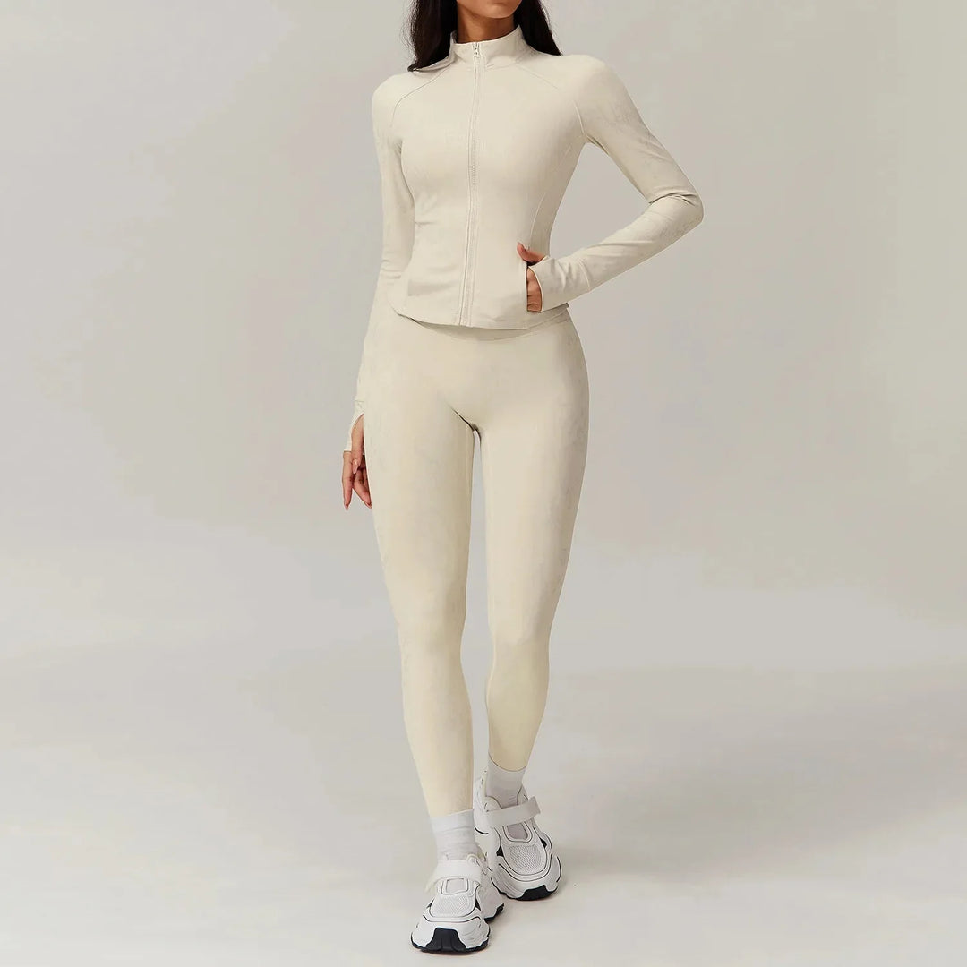 Ultimate Performance Gym Set - Stylish Leggings & Matching Jacket