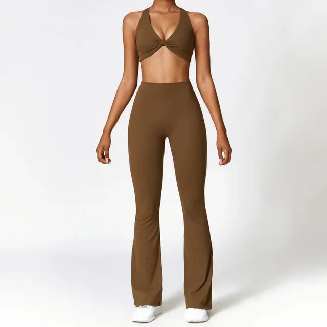Elevate Your Workout with Our Stylish Redemption Gym Set: Leggings and Top!