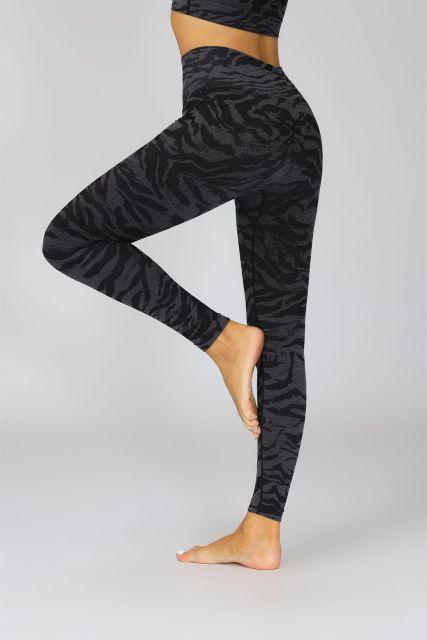 Wildly Comfortable Tiger-Print Seamless Leggings