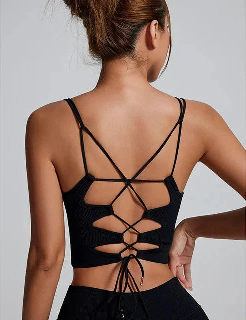 Mesmerizing Criss-cross Sports Bra